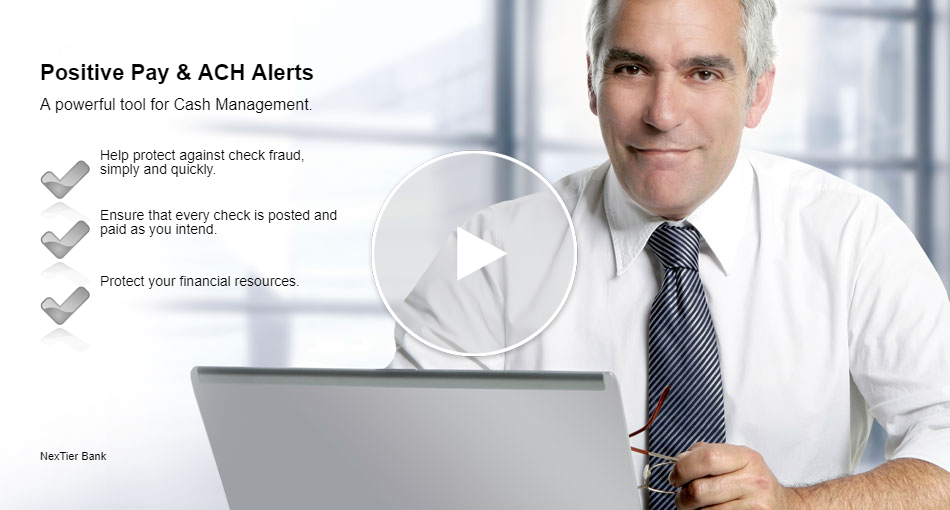 Positive Pay and ACH Alerts