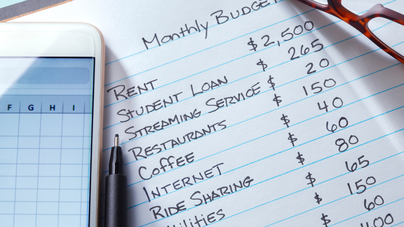 Creating a Monthly Budget Can Help You Save